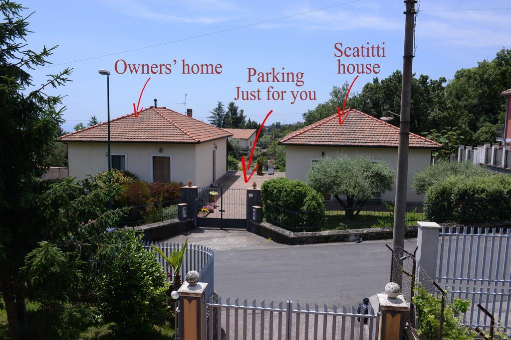 Scatitti House Villa Zafferana Etnea Eksteriør bilde